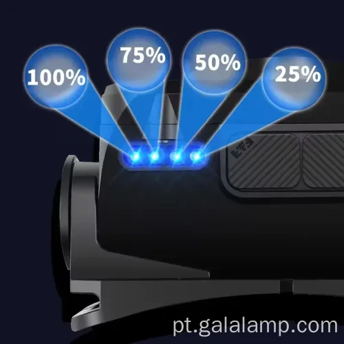 Feedma de LED de carregamento rápido para acampar e fazer caminhadas